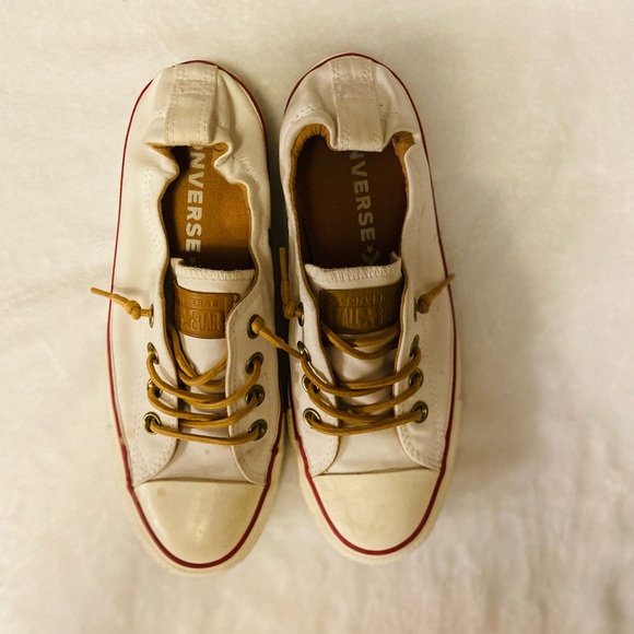 Converse All Star Shoreline Slip On white Size 7 EUC - Picture 3 of 13